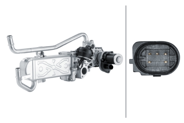 HELLA EGR-moodul 6NU 358 167-011