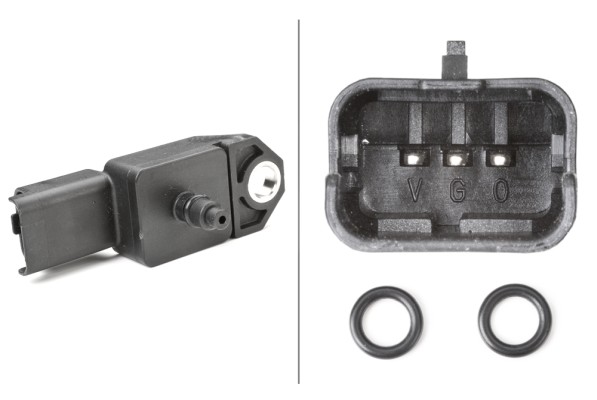 HELLA Andur,kompressorirõhk 6PP 009 400-521