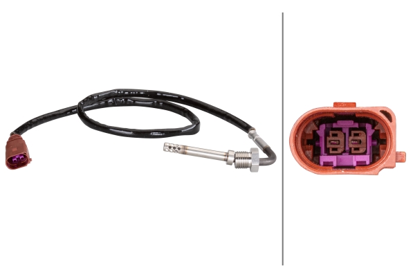 HELLA Sensor, avgastemperatur 6PT 010 376-191