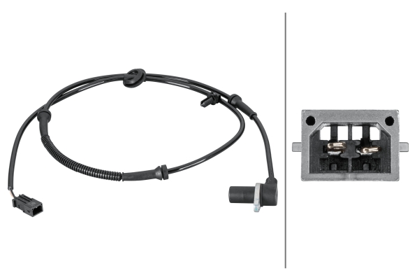 HELLA Czujnik, prędkość obrotowa koła 6PU 012 806-891