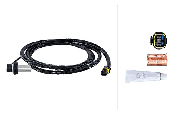 HELLA Czujnik, prędkość obrotowa koła 6PU 230 048-391