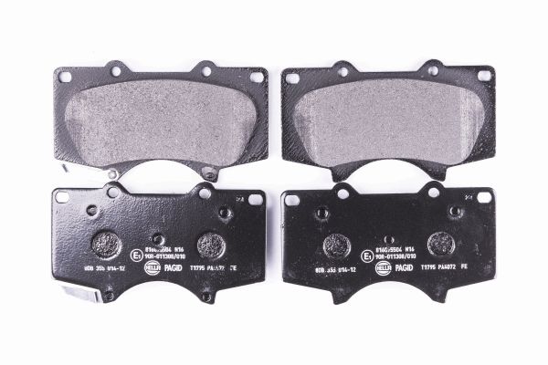 HELLA Piduriklotside komplekt, ketaspidur 8DB 355 014-121