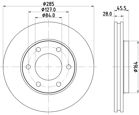 HELLA Piduriketas 8DD 355 108-531