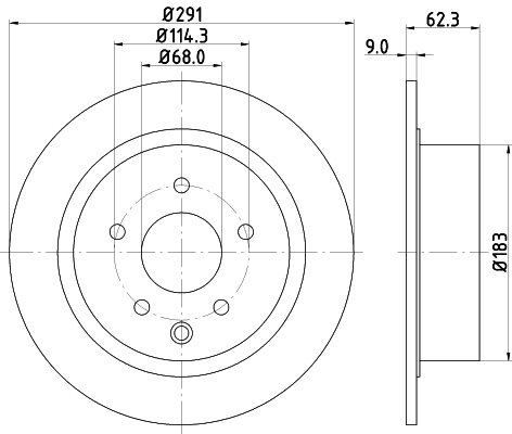 HELLA Piduriketas 8DD 355 122-421