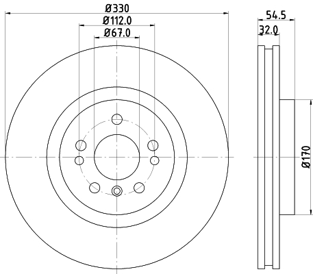 HELLA Piduriketas 8DD 355 126-301