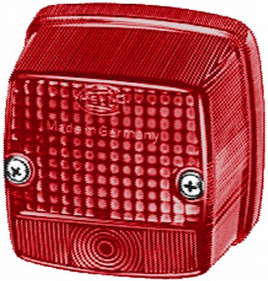 HELLA Szkło lampy, lampa tylna zespolona 9EL 115 003-035