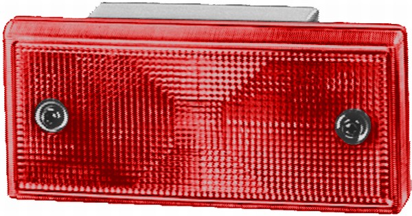 HELLA Szkło lampy, światło STOP 9EL 123 632-001