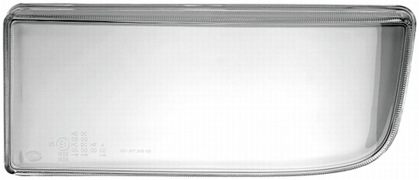 HELLA Szyba rozpraszająca reflektora, reflektor 9ES 247 753-001