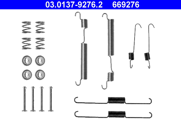 ATE Lisatarvikute komplekt, trummelpiduriklotsid 03.0137-9276.2