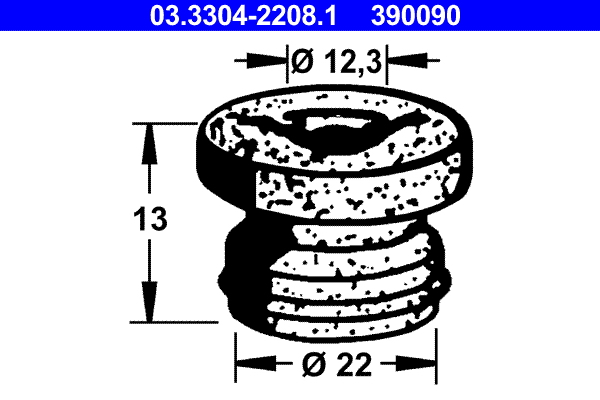 ATE Kork, pidurivedelikuanum 03.3304-2208.1