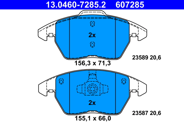 ATE Jarrupala, levyjarru 13.0460-7285.2