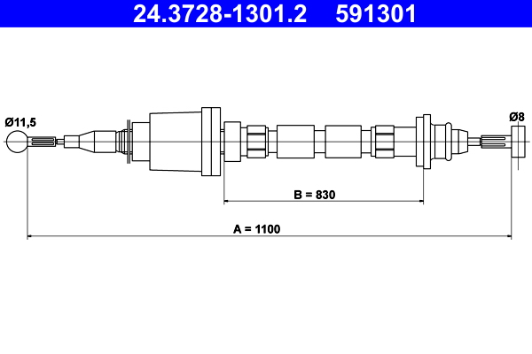 ATE Siduritross 24.3728-1301.2