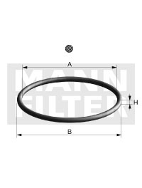 MANN-FILTER Tihend, õlifilter Di 007-00