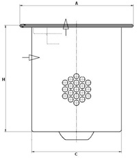MANN-FILTER Filter, suruõhutehnika LE 6009 x