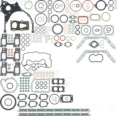 VICTOR REINZ Hel packningssats, motor 01-39563-01