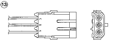 NGK Lambda andur 0158