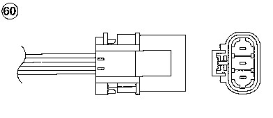 NGK Lambda andur 1907