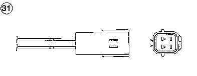 NGK Lambda andur 96475