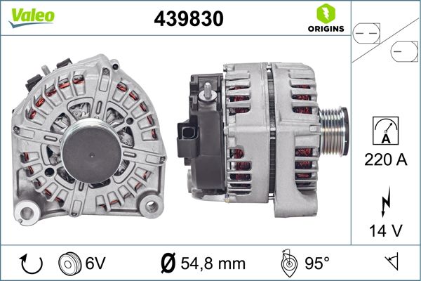 VALEO Generaator 439830