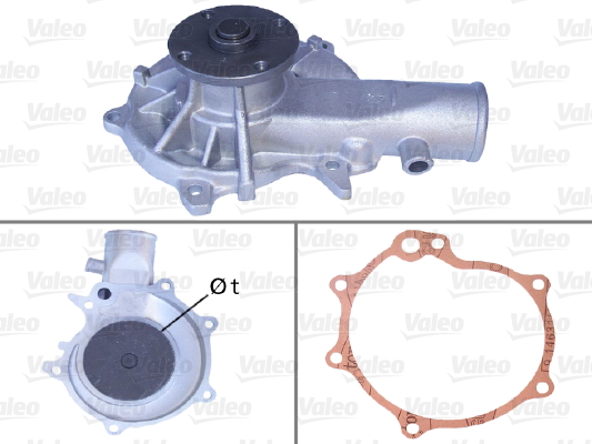 VALEO Pompa wody, chłodzenie silnika 506048