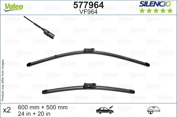 VALEO Pyyhkijänsulka 577964