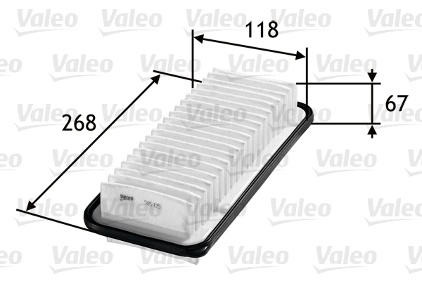 VALEO Ilmansuodatin 585125
