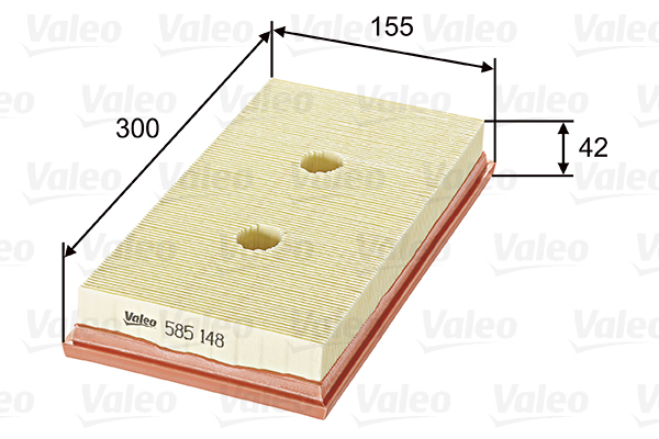 VALEO oro filtras 585148