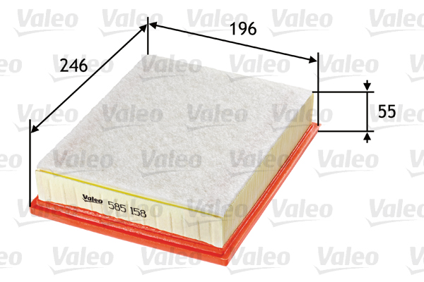 VALEO Õhufilter 585158