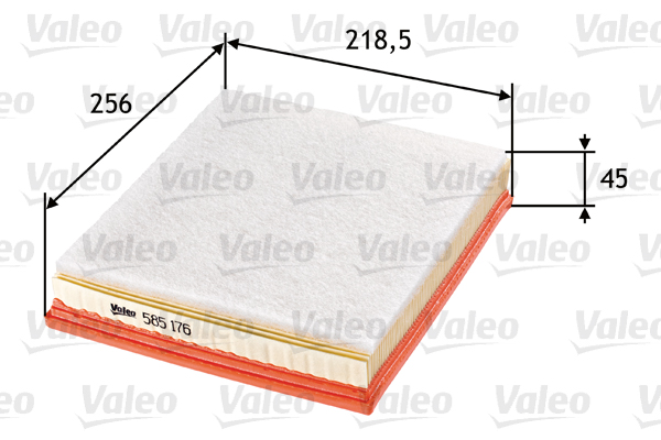 VALEO Luftfilter 585176