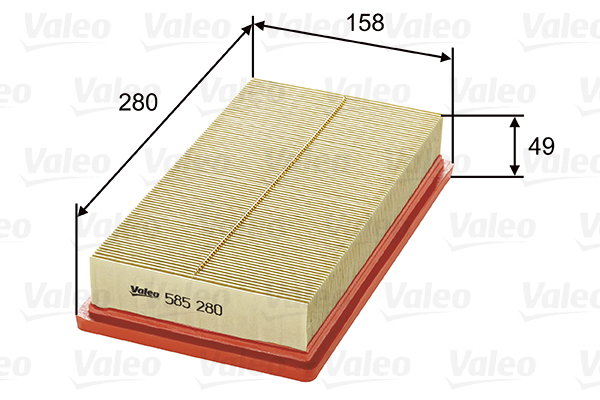 VALEO Õhufilter 585280