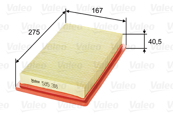 VALEO Õhufilter 585318