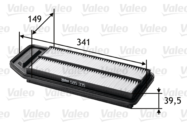 VALEO Õhufilter 585335