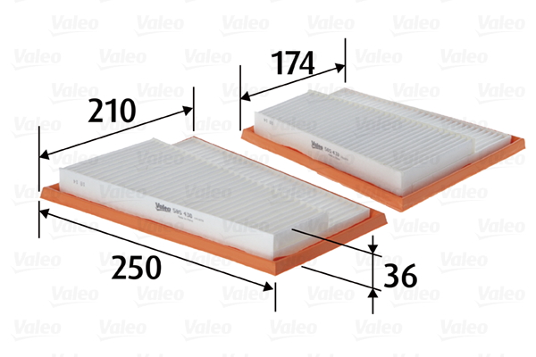 VALEO Õhufilter 585430
