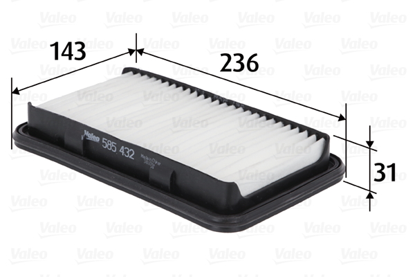 VALEO Õhufilter 585432