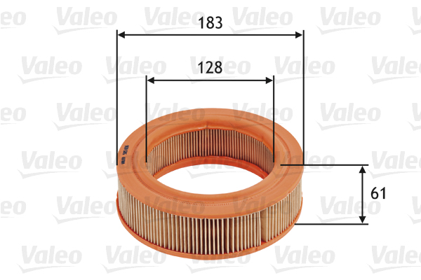 VALEO Õhufilter 585656