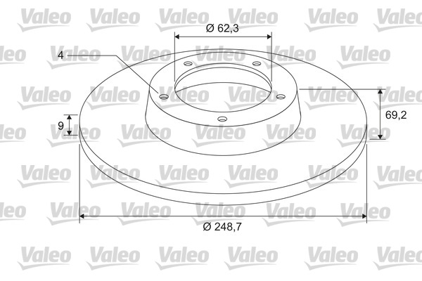 VALEO Piduriketas 675408