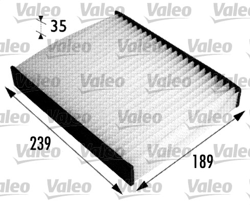 VALEO Suodatin, sisäilma 698694