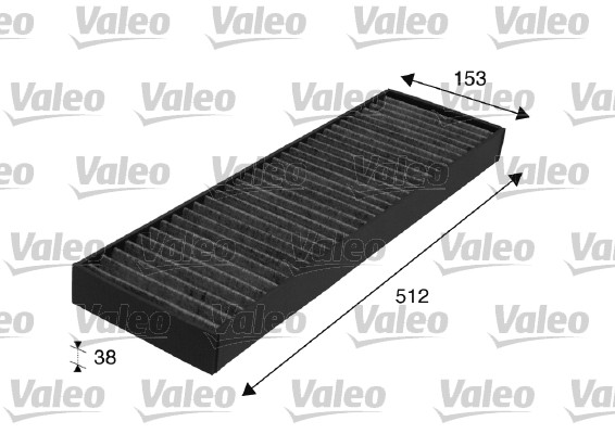 VALEO Filter,salongiõhk 698713