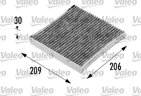 VALEO Filter,salongiõhk 698715