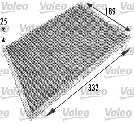 VALEO Filter,salongiõhk 698743