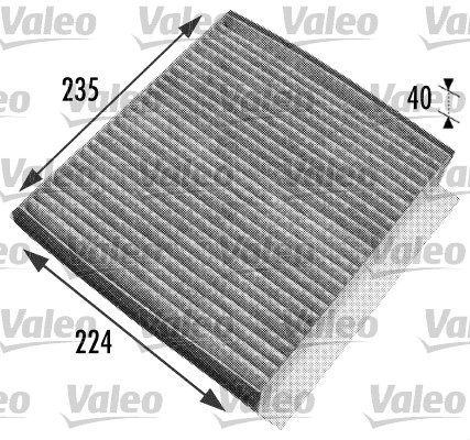 VALEO Filter,salongiõhk 698778