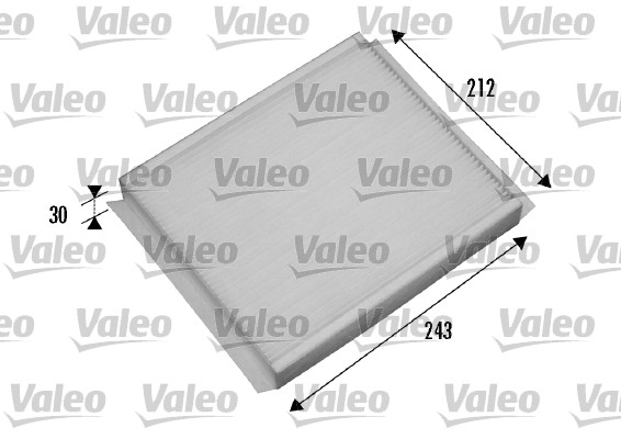 VALEO Filter,salongiõhk 698876