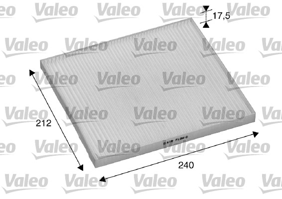 VALEO Filter,salongiõhk 698895