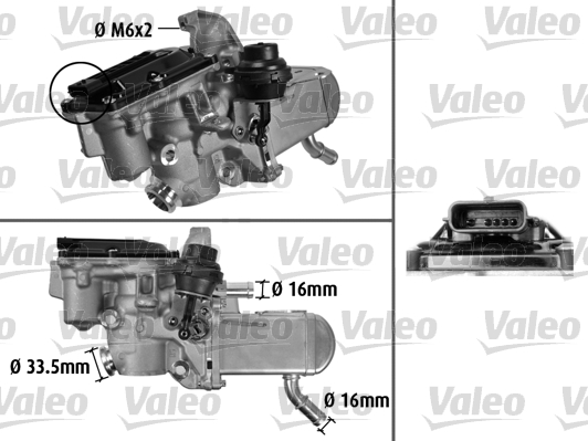 VALEO EGR-moodul 700433