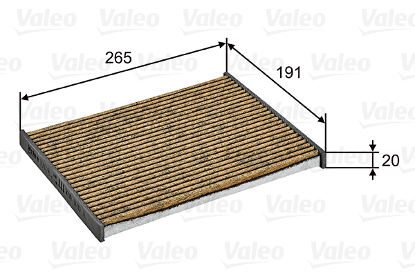VALEO Filter,salongiõhk 701028