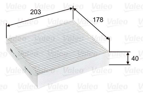 VALEO Filter,salongiõhk 715603