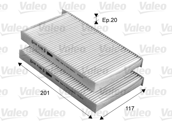 VALEO Filter,salongiõhk 715669
