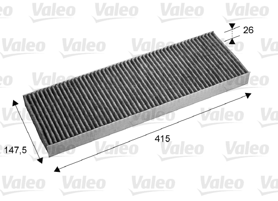 VALEO Filter,salongiõhk 715675