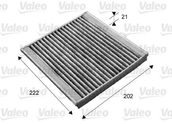 VALEO Filter,salongiõhk 715676