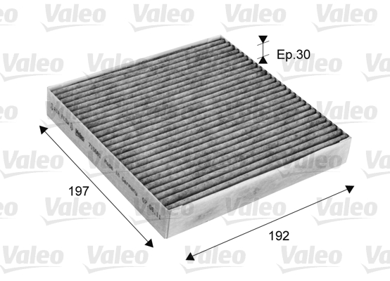VALEO Filter,salongiõhk 715681